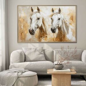 Wall Art - Canvas - Golden Petals