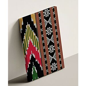 لوحة جدارية كنفاس السدو- متعدد الألوان - مقاس 40x60 سم