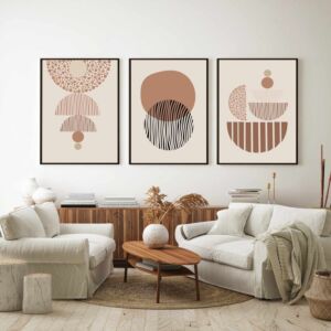 طقم لوحات 3 قطع بانكوي