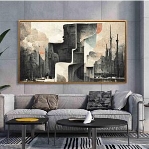 لوحة جدارية فنية مودرن لافانت