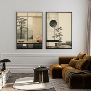 طقم مكون من لوحتين كوايت