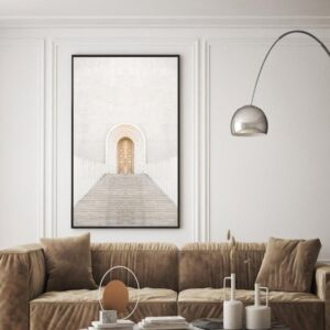 لوحة جدارية فنية مودرن قصر - قماش كانفس