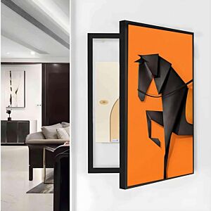 لوحة كانفاس لتغطية طبلون الكهرباء جورجيس