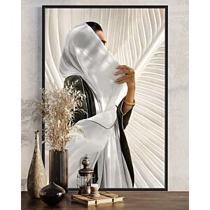 لوحة جدارية فنية هنادي