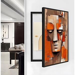 لوحة كانفس بيدي - لتغطية طبلون الكهرباء