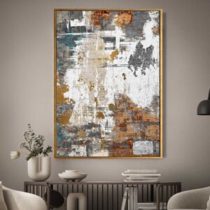 لوحة جدارية تجريدي شاولا