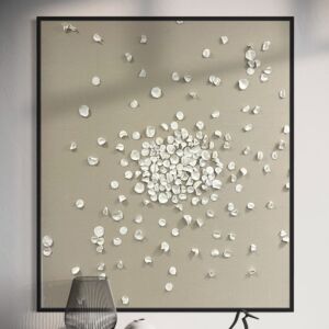 لوحة جدارية جبس البتلات