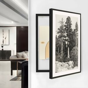 لوحة كانفس غابة - لتغطية طبلون الكهرباء