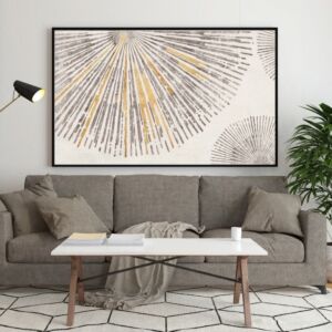 لوحه فنية فن تجريدي شعاع