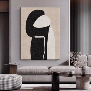 لوحة فن تجريدي مودرن راندي