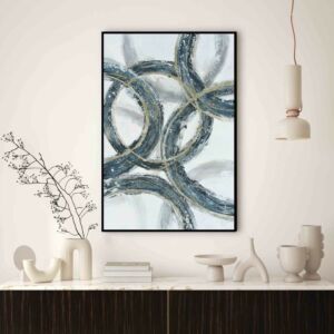لوحة جدارية فنية مودرن سبيس - قماش كانفس