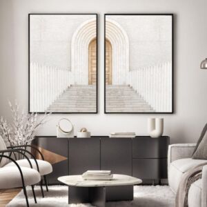 لوحتين جدارية كانفس - أرتش ستيبس