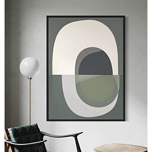 لوحة جدارية فنية مودرن المي - قماش كانفس