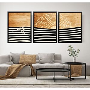 طقم لوحات 3 قطع ديزرت