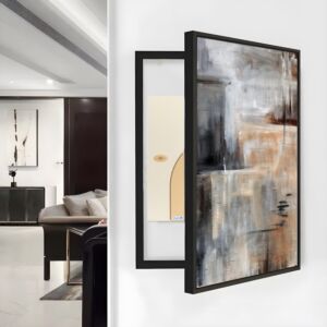 لوحة كانفس ليالي - لتغطية طبلون الكهرباء