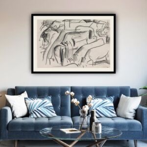 لوحة جدارية فنية ايان