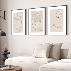 طقم لوحات 3 قطع وتنس