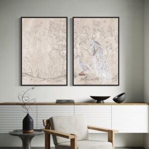 طقم مكون من لوحتين - وايت بيكولا