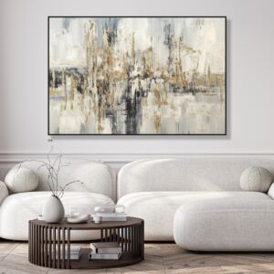 لوحة جدارية فنية مودرن - جولدينا بتلز