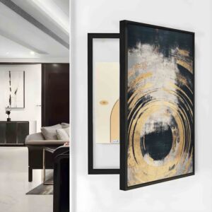 لوحة كانفاس لتغطية طبلون الكهرباء بينكو