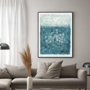 لوحة فنية جدارية بلو