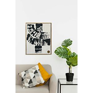 لوحة مودرن فزيلا - اسود ومتعدد الالوان