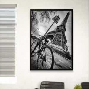 لوحة طباعة كانفس بإطار باريس 70×120سم - متعدد الالوان