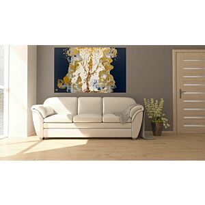 لوحة مودرن فاخره شامول - متعدد الالوان