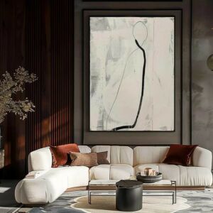 لوحة فنية عمل يدوي ماستريوس 100×200 سم - متعدد الالوان