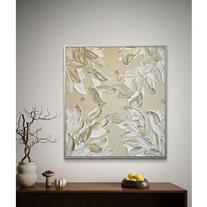 لوحة فنية عمل يدوي فلورانس 100×100سم - متعدد الالوان