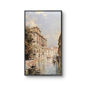 لوحة فنية طباعة كانفس عمل يدوي السا 200×100 