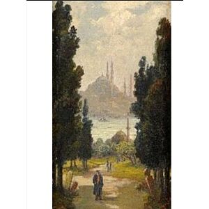 لوحة فنية طباعة كانفس عمل يدوي شينزول 200×100 