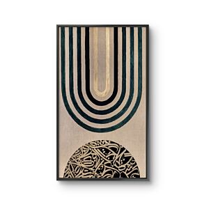 لوحة فنية طباعة كانفس عمل يدوي ايلان 70×120 