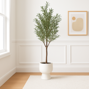 شجرة الزيتون الصناعية 200 سم - اخضر