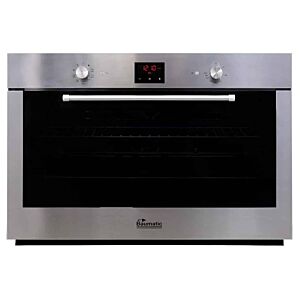 فرن كهرباء باوماتيك 90 سم مدمج - بلت ان - مع 9 وظائف طهي و سعة كبيرة 125 لتراً - ستانلس ستيل