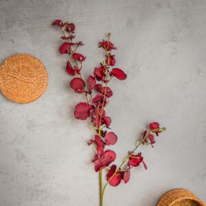 زهر صناعي فلونا - عنابي - 12 قطعة