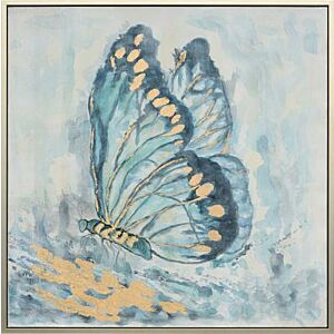 لوحة زيتية يدوية باترفلاير