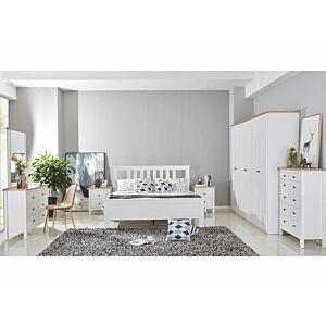 طقم غرفة نوم ألين مكونة من خمس قطع