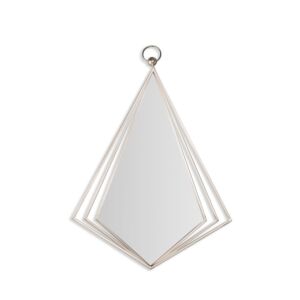 مرآة حائط بالدوك - فضي