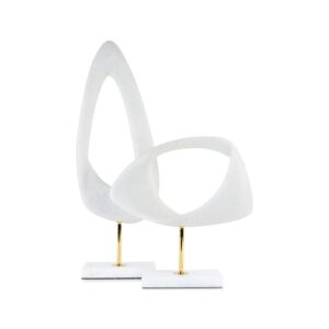 طقم مجسم فني 2 قطعة شاد