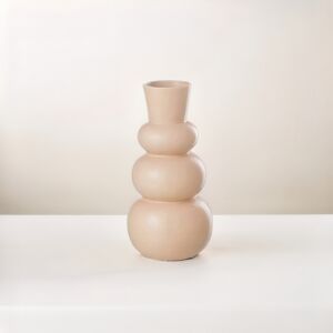 مزهرية حجم كبير هوستاري - وردي فاتح