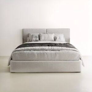 سرير كاميليا - رمادي