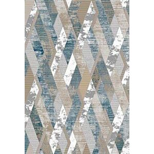 سجاد بورتو - لون بيج وأزرق سماوي