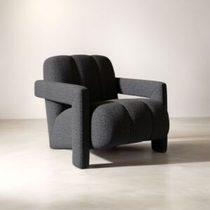 كرسي مفرد جاد - رمادي غامق