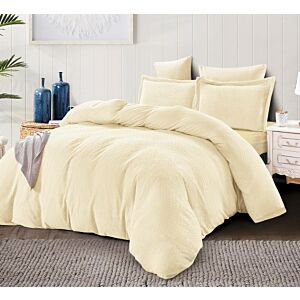 طقم لحاف مزدوج لازيل جاكار 6 قطع - اصفر