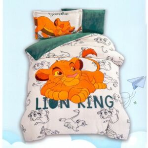 لحاف كوين مخمل للاطفال ليون
