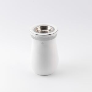 مبخرة جينو من أثير - أبيض وفضي