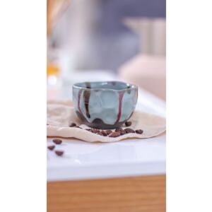 كوب طويل نصف كروي كالرز رين - لون أخضر