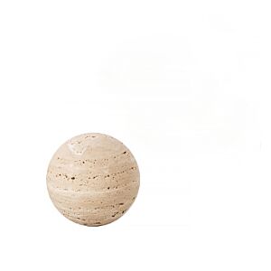 تحفة كرة حجرية صغيرة - اصفر