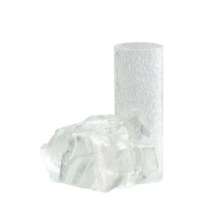 مزهرية مكعبات ثلج كبيرة